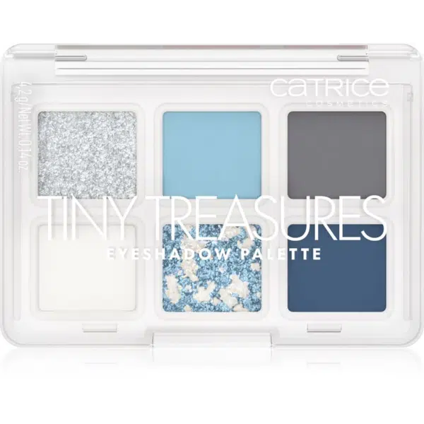 Catrice Tiny Treasures paletka očných tieňov odtieň 040 Icy Whisper 4.2 g