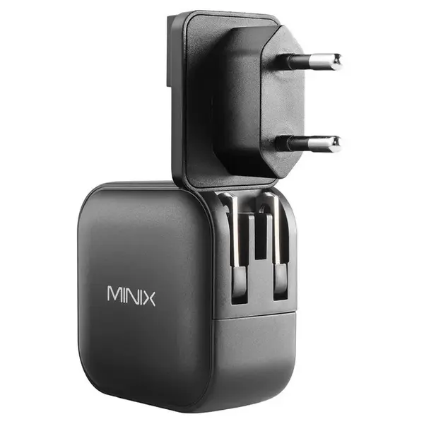 MINIX P1 GaN Quick Charger 65W Max Output 2*USB-C 1*USB-A