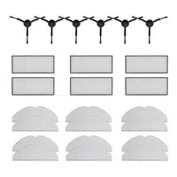 Roborock S8 Accessories Set Black (6 x Side Brush + 6 x Filter + 12 x Mop Cloth )