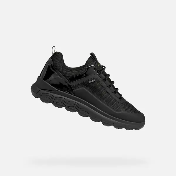 Black women's sneakers Geox Spherica 4X4 ABX - Women's