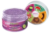 DERMACOL Aroma Moment antistresový tělový peeling hrozny s limetkou 200 g