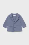 Kojenecké sako s příměsí bavlny Mayoral Newborn modrá barva, 2407