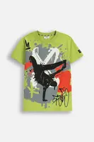 Dětské bavlněné tričko Coccodrillo