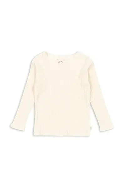 Detská bavlnená košeľa s dlhým rukávom Konges Sløjd PAPIN BLOUSE GOTS