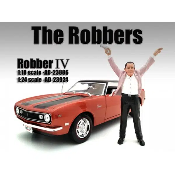 "The Robbers" Robber IV Figure For 118 Scale Models by American Diorama