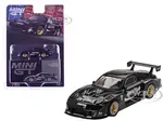 Mazda RX-7 LB-Super Silhouette 20 "Liberty Walk" Black Limited Edition 1/64 Diecast Model Car by Mini GT