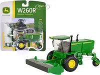 John Deere W260R Windrower Green 1/64 Diecast Model by ERTL TOMY