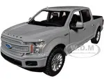 2019 Ford F-150 Limited Crew Cab Pickup Truck Gray "Timeless Legends" Series 1/24-1/27 Diecast Model Car by Motormax