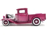 1932 Ford Hot Rod Pickup Truck "Grand National Deuce Series 7" Cotton Candy Pink Metallic with White Graphics Limited Edition to 456 pieces Worldwide