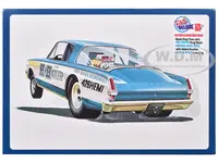 Skill 2 Model Kit 1966 Plymouth Barracuda Funny Car "Hemi Hustler" 1/25 Scale Model by AMT