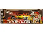 Dallara IndyCar 2 Josef Newgarden "Shell Oil" Team Penske "2024 Indianapolis 500 Champion" (Raced Version) "NTT IndyCar Series" (2024) 1/18 Diecast M