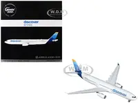 Airbus A330-300 Commercial Aircraft "Discover Airlines" (D-AIKK) White with Blue Tail "Gemini 200" Series 1/200 Diecast Model Airplane by GeminiJets