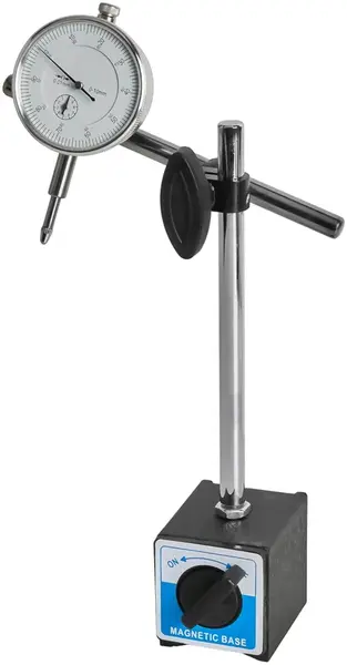 KRAFT&DELE Číselníkový úchylkoměr + magnetický stojan 0-10 mm KD11291