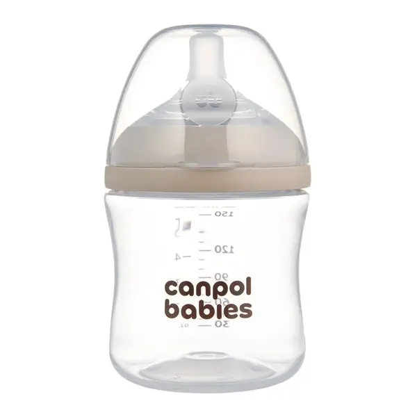 CANPOL BABIES Lahev antikoliková Natural shape 150 ml