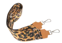 NovaKabelka.cz Látkový přídavný popruh leopardo camel argento