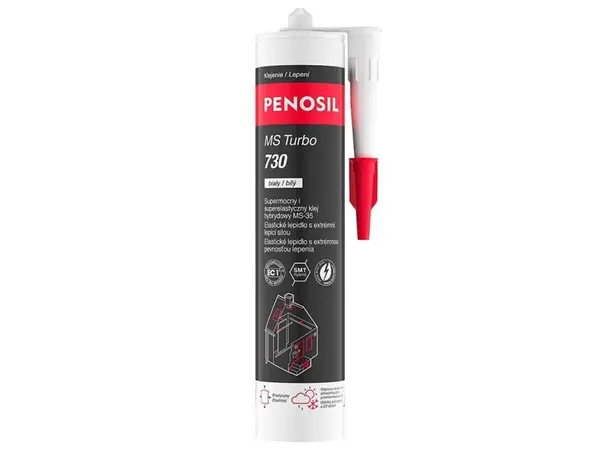 Lepidlo elastické s extrémní lepící silou PENOSIL 730 bílé 280ml