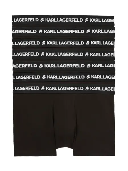 Karl Lagerfeld Boxerky  čierna / biela