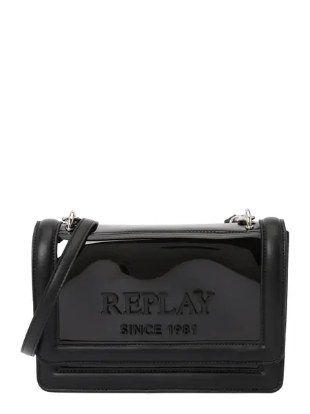 REPLAY Taška cez rameno  čierna