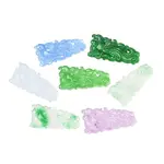 Dyed Natural Quartz Carved Pendants
