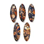 Dyed Synthetic Imperial Jasper Pendants