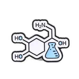 Scientific Symbol Enamel Pins