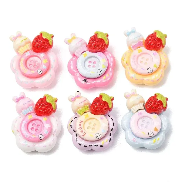 Opaque Resin Cabochons