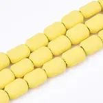 Spray Painted Non-magnetic Synthetic Hematite Beads Strands