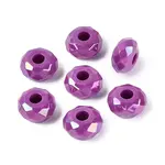 Opaque Acrylic European Beads