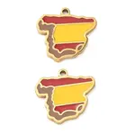 304 Stainless Steel Enamel Pendants