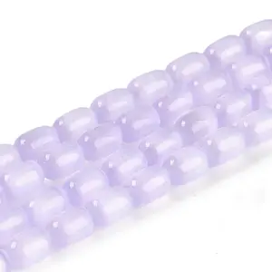 Natural Selenite Beads Strands