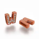 Rhinestone Slide Letter Charms
