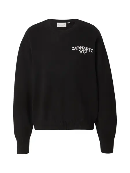 Carhartt WIP Sveter 'Hugging Cats'  čierna / biela
