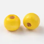 Natural Maple Wood Beads