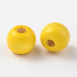 Natural Maple Wood Beads