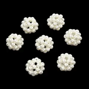 Baking Paint Pearlized Glass Woven Beads