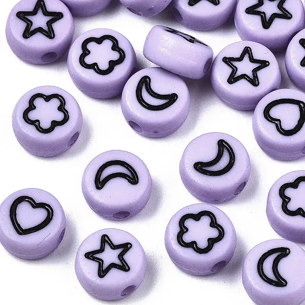 Opaque Acrylic Beads