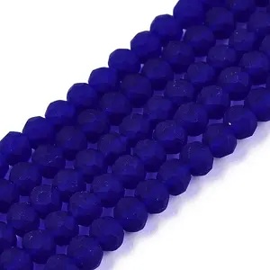 Transparent Glass Beads Strands