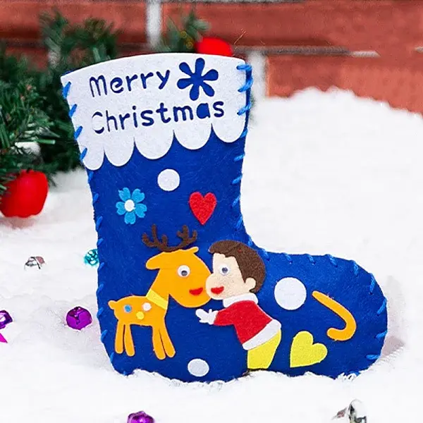 DIY Non-woven Fabric Christmas Sock Kits