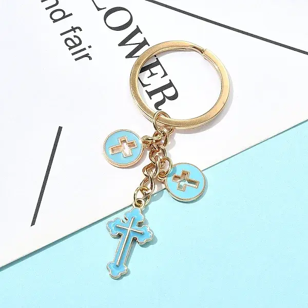 Alloy Enamel Keychain
