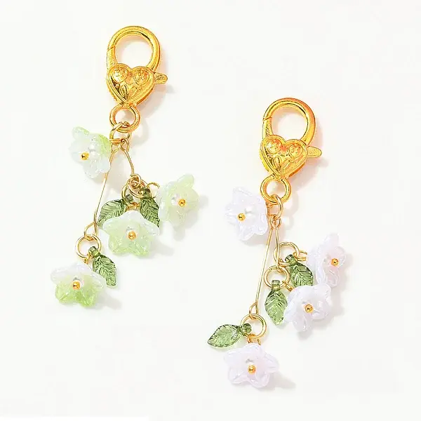 2Pcs Acrylic Pendant Decorations