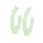 Acrylic Sun Stud Earrings