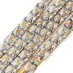 Electroplate Glass Beads Strands