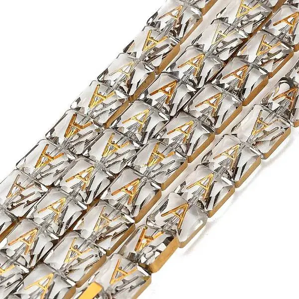 Electroplate Glass Beads Strands