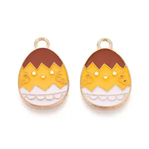 Alloy Enamel Pendants