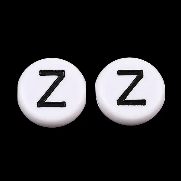 Opaque Acrylic European Beads