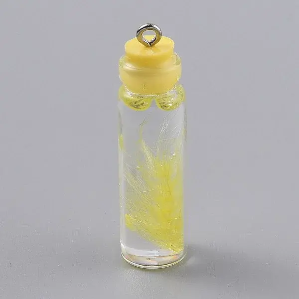 Transparent Glass Bottle Pendant Decorations