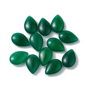 Natural Green Onyx Agate Beads