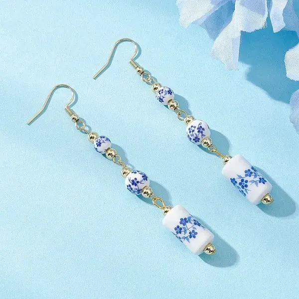 Brass Dangle Earrings