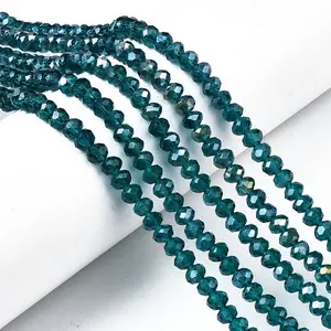 Electroplate Glass Beads Strands