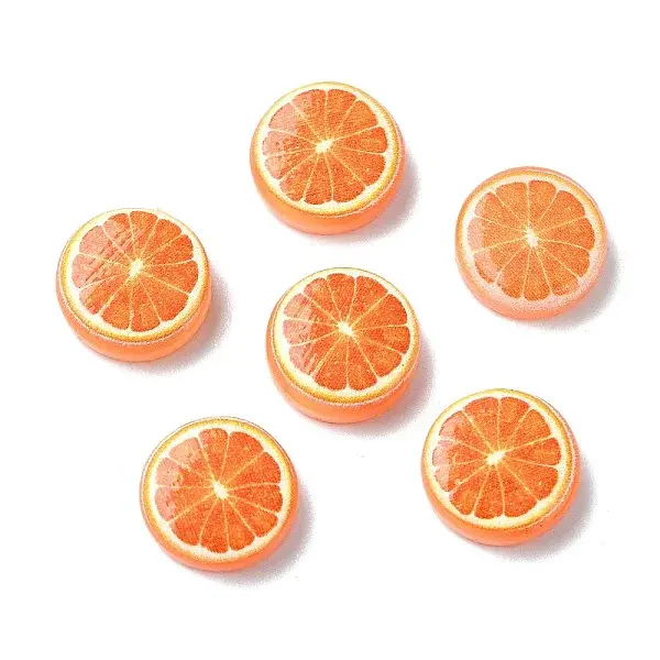 Fruit Series Opaque Resin Cabochons